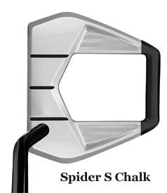 TaylorMade Spider S Chalk Single Bend Putter - 34 Inch/ 35